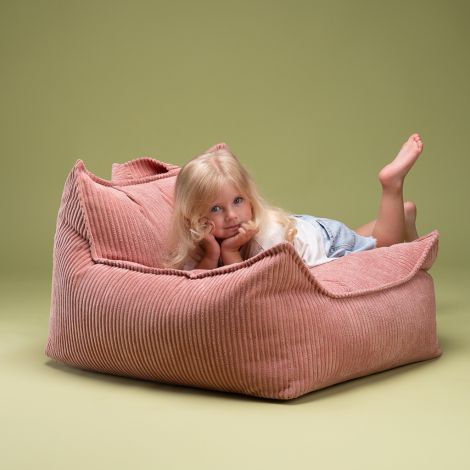 Wigiwama Kindersitzsack/Kindersessel Pink Mousse 