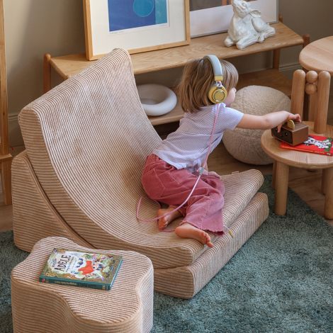 Wigiwama modularer Kindersessel Brown Sugar Moon Chair 