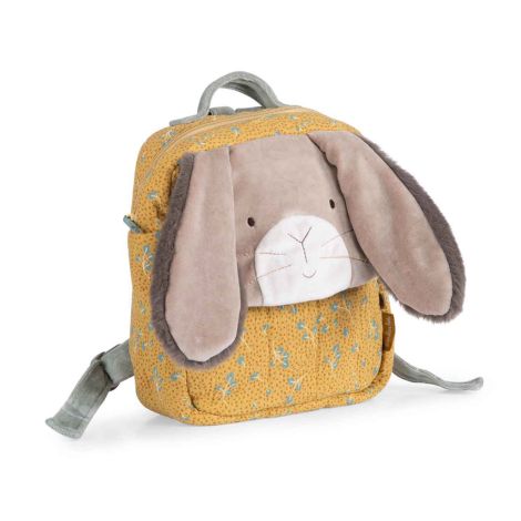 Moulin Roty Rucksack Trois Lapins Ocker 