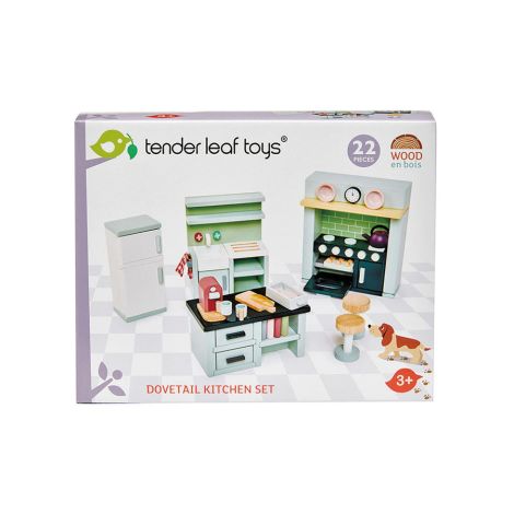 Tender Leaf Toys Küchenmöbel für Puppenhaus 