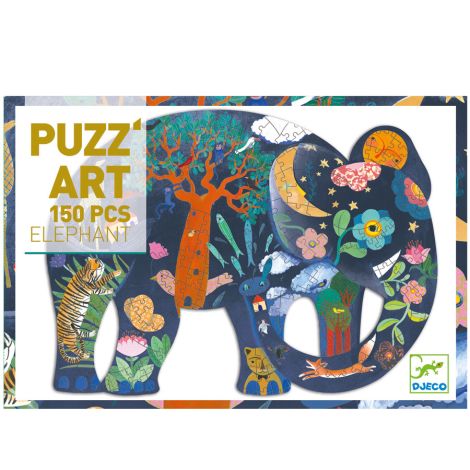 Djeco Puzz'Art Elefant - 150 Teile 