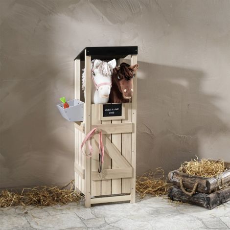 Panduro Hobby Horse Stall – unbemalt 