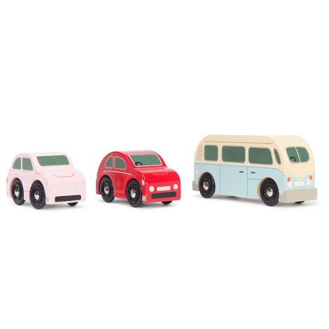 Le Toy Van Holzauto Retro Metro 3er-Set 