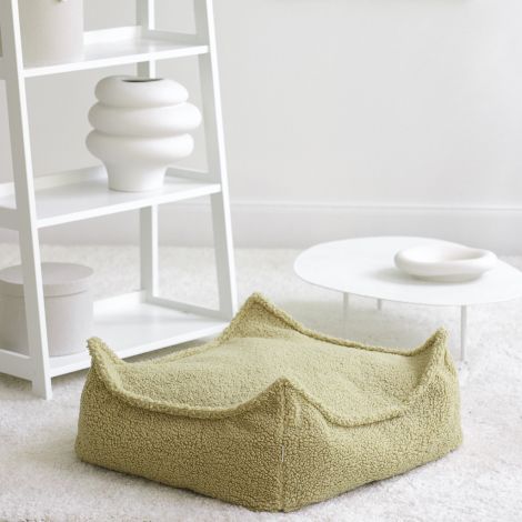 Wigiwama Pouf Ottoman Matcha Square 