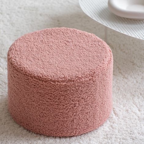 Wigiwama Pouf Guava Pink Teddy 