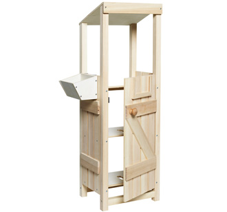 Panduro Hobby Horse Stall – unbemalt