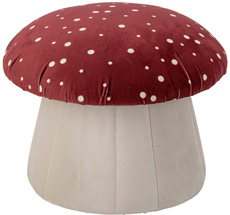 Bloomingville Pouf Lue Red Fliegenpilz