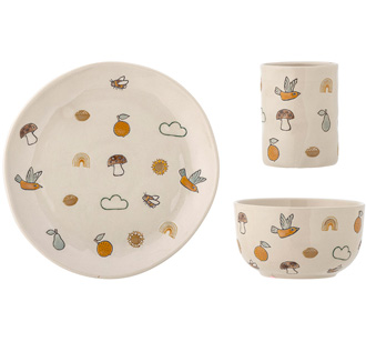 Bloomingville Agnes Geschirr-Set 3-teilig