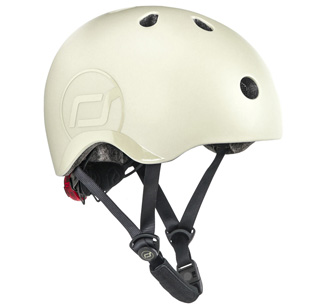 Scoot and Ride LED-Helm S - M ash