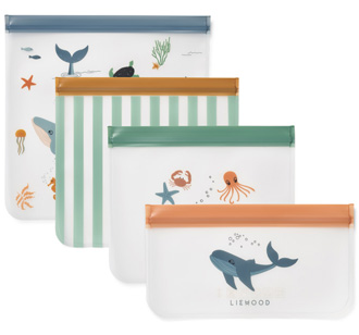 LIEWOOD Reisetaschen Clive Sea creature / Sandy 4-teilig