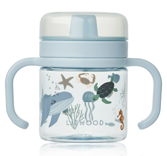 LIEWOOD Schnabeltasse Kylo 280ml Sea creature / Sandy