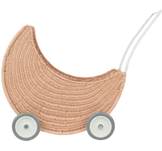 Olli Ella Puppenwagen Moon Strolley Seashell Pink