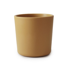 Mushie Becher Mustard 2er-Set