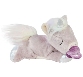 Olli Ella Stofftier Unicorn Baby Glitter Lilac