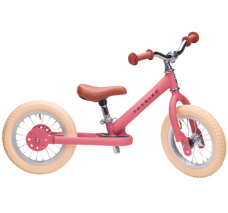 Trybike Laufrad Steel Vintage Pink matt