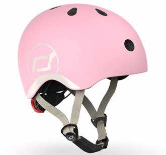 Scoot and Ride LED-Helm XXS - S rose